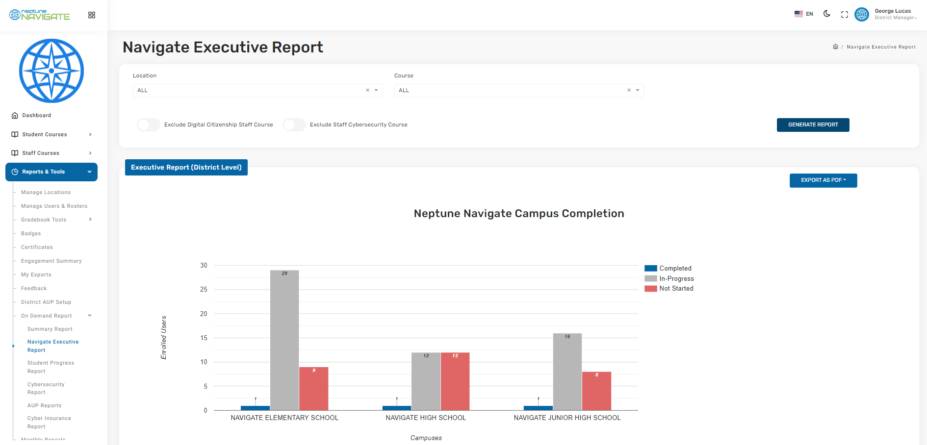 tracking and reporting 3